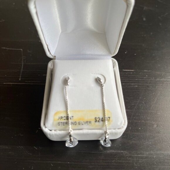 Argent sterling silver earrings. - Picture 2 of 3